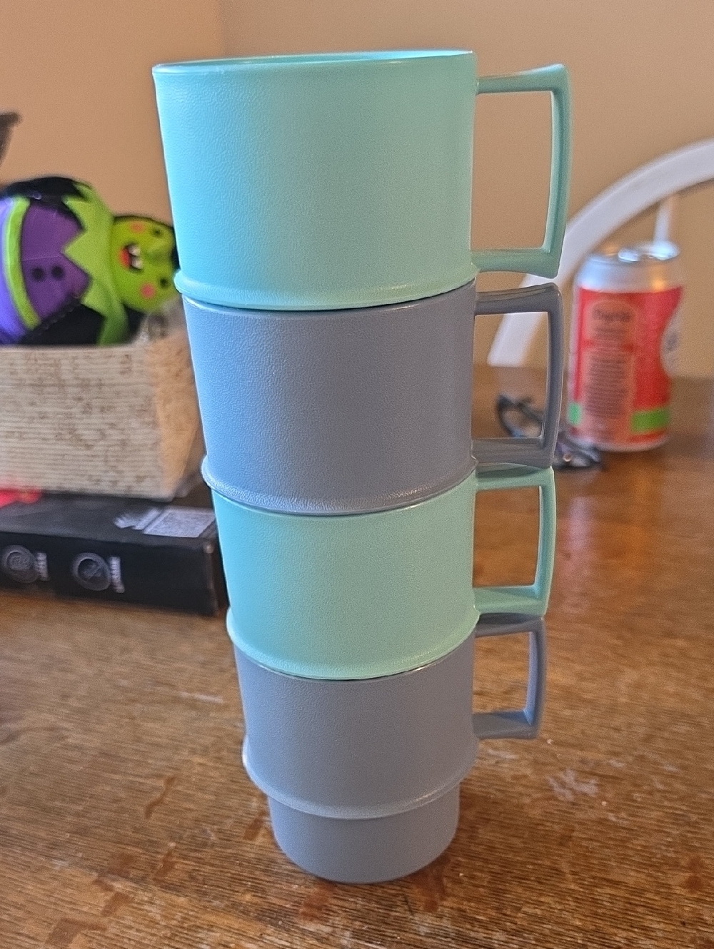 Tupperware Vintage Stackable Mugs